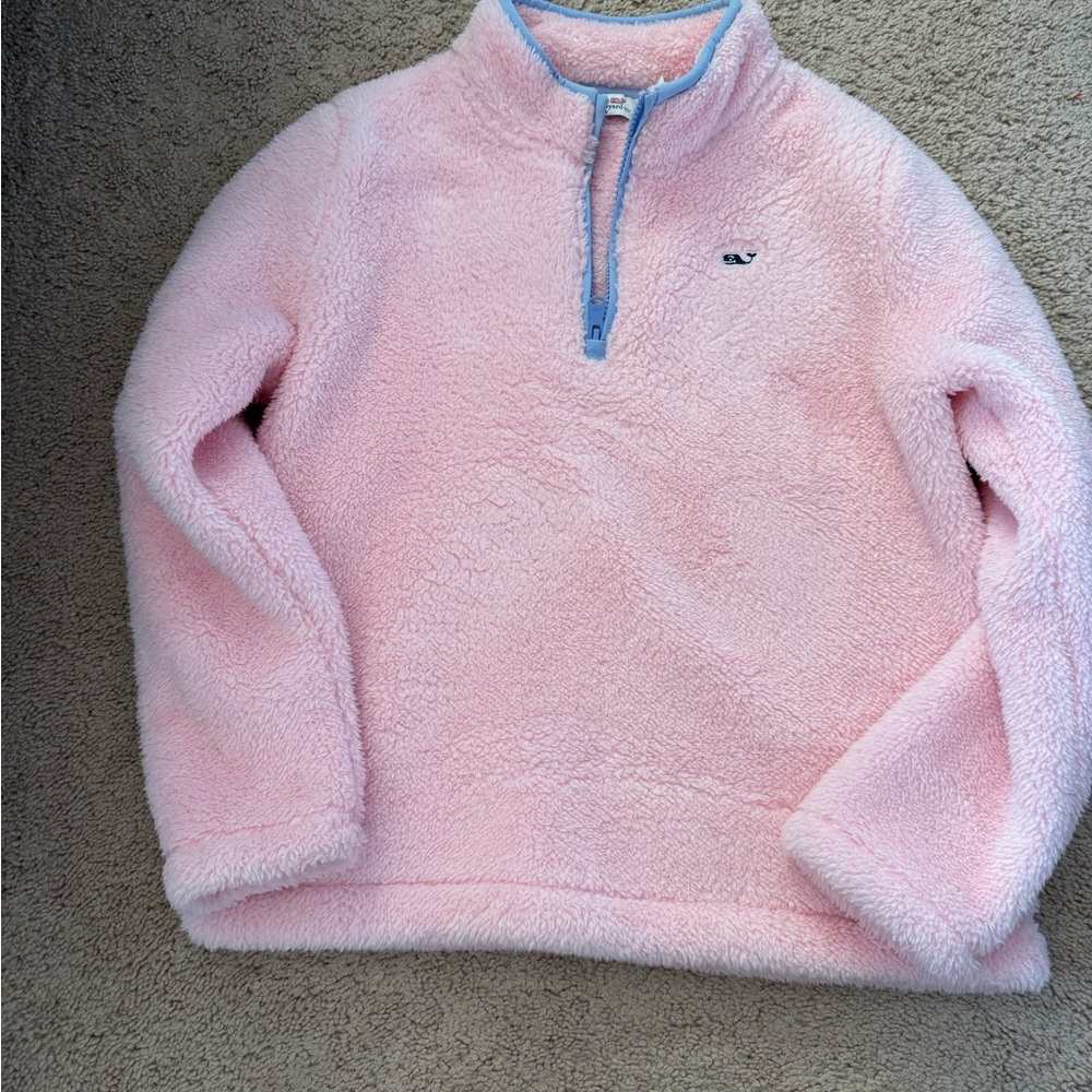 Vineyard Vines Pink Fleece Kids Jacket